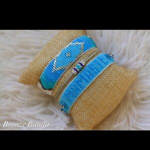 Namaste Miyuki Seed Beaded Bracelet Set- x3